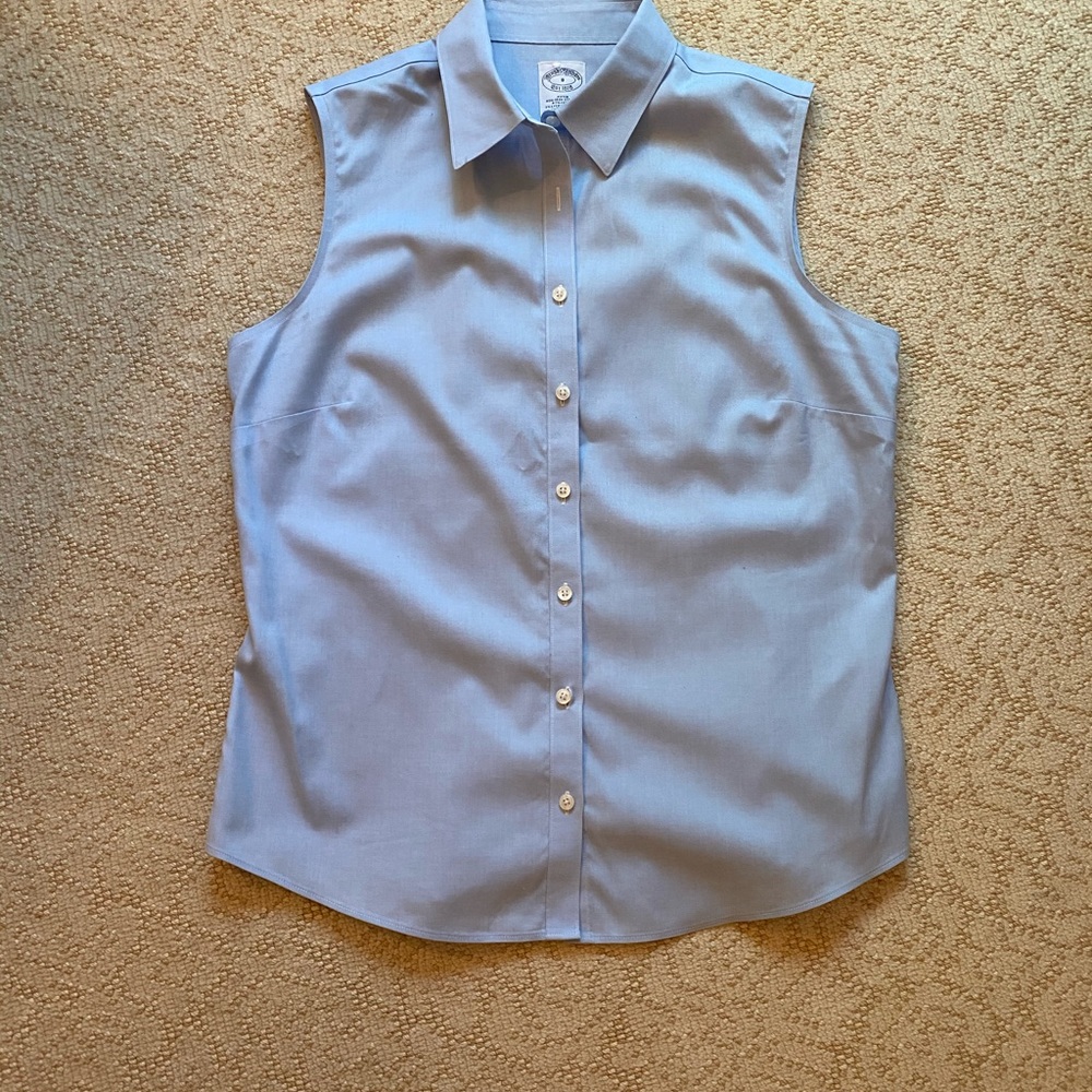 Brooks Brothers sleeveless blouse